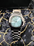 DialKing Royale — Blue Guilloché Dress Watch | Silver Case | Status Timepiece | Pakistan